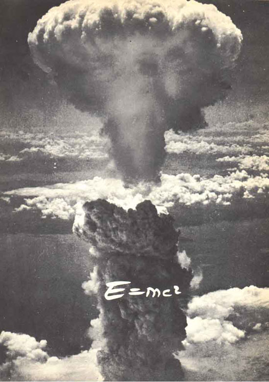 Above: Atomic Bomb Explosion.