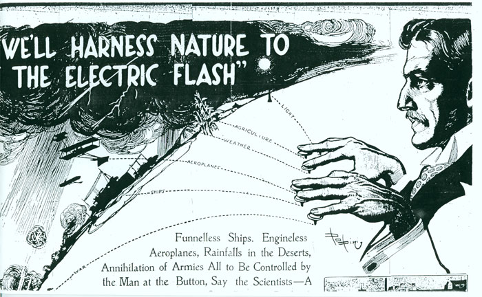 Tesla's Electrical Flash