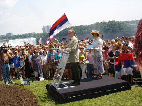 Unveiling Ceremony at Victoria Park